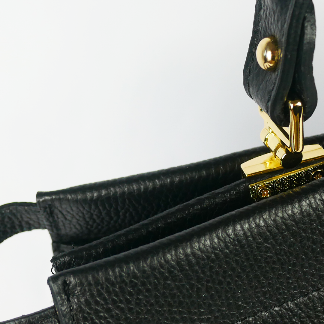 Bolso Manyla de Piel - Lujo Italiano - Anne modelo Grande